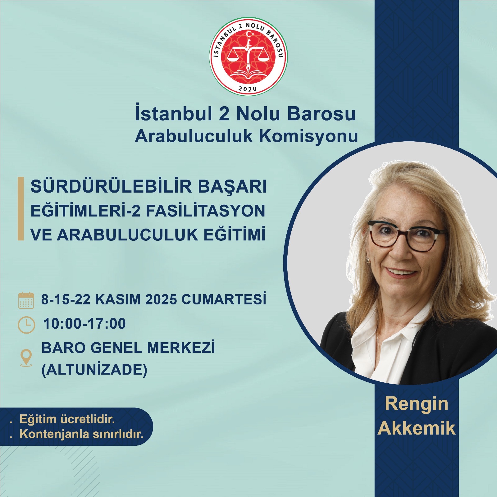Sürdürülebilir Başarı Eğitimleri-2 Fasilitasyon ve Arabuluculuk Eğitimi