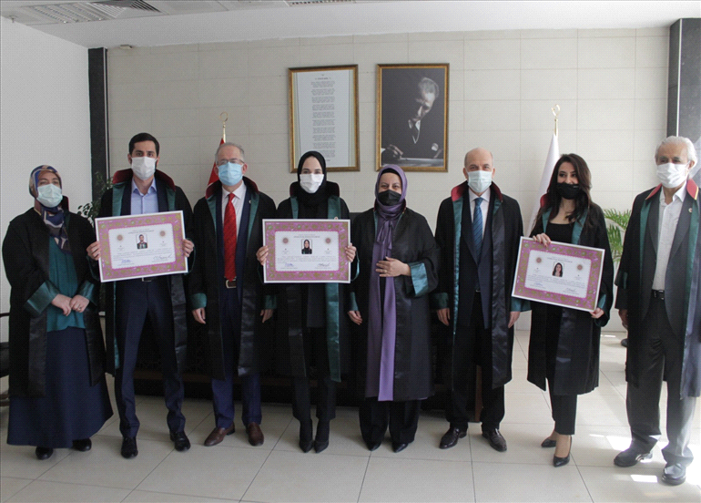 3 MESLEKTAŞIMIZ AVUKATLIK RUHSATNAMELERİNİ ALDI
