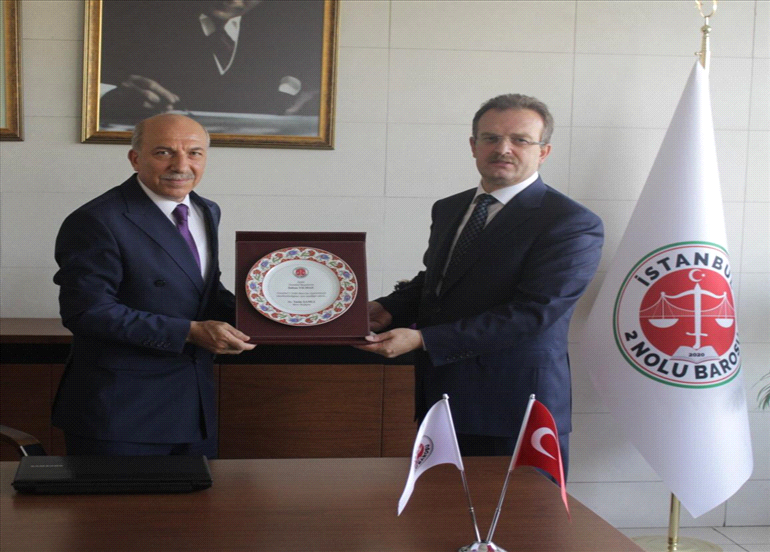 İSTANBUL CUMHURİYET BAŞSAVCISI BARO BAŞKANIMIZI ZİYARET ETTİ