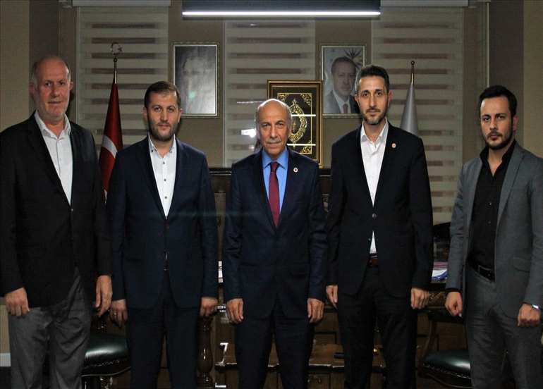 SAADET PARTİSİ HUKUK İŞLERİ BAŞKANI BAROMUZU ZİYARET ETTİ