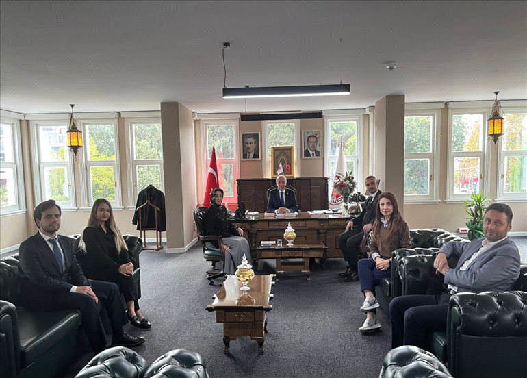 MESLEKTAŞLARIMIZ BAROMUZU ZİYARET ETTİ