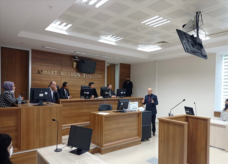 STAJYERLERİMİZE BÖLGE ADLİYE MAHKEMESİ