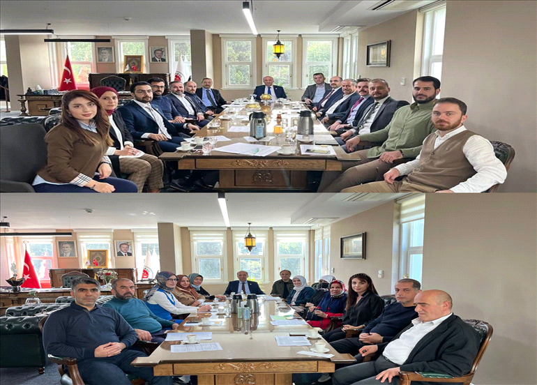 BAŞKANIMIZ ÜYELERİMİZLE BİR ARAYA GELİYOR