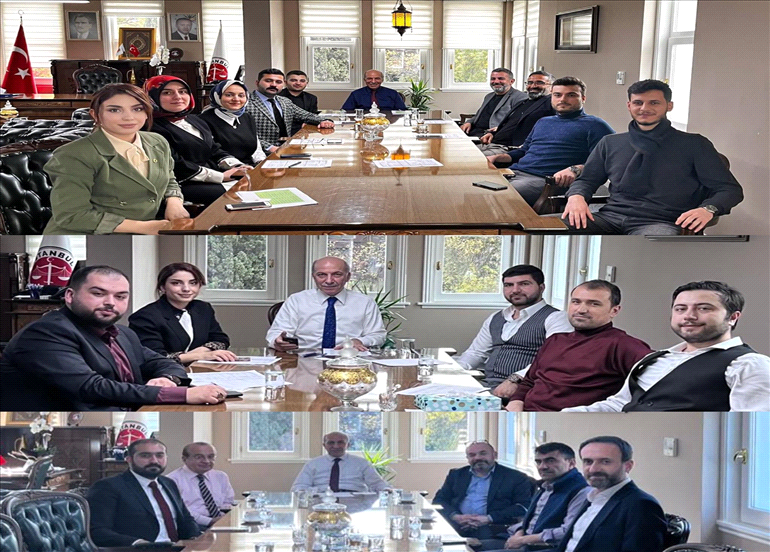 BAŞKANIMIZ ÜYELERİMİZLE BİR ARAYA GELİYOR