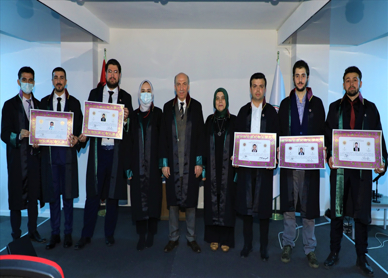 MESLEKTAŞLARIMIZ RUHSATNAMELERİNİ ALDILAR