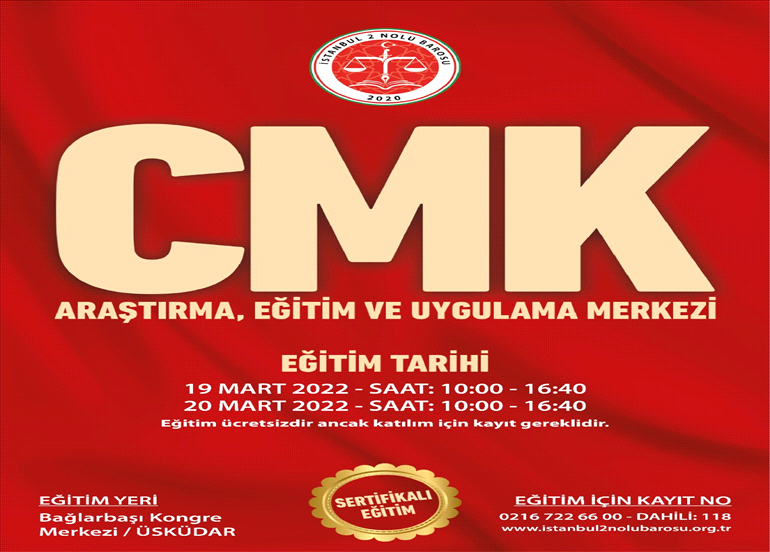 CMK EĞİTİM PROGRAMI BAŞLIYOR
