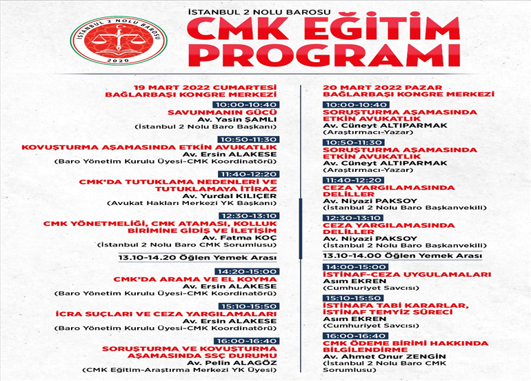 CMK EĞİTİMİ