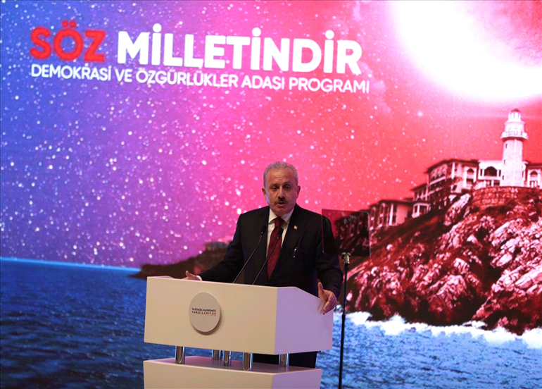 TBMM BAŞKANI SAYIN MUSTAFA ŞENTOP