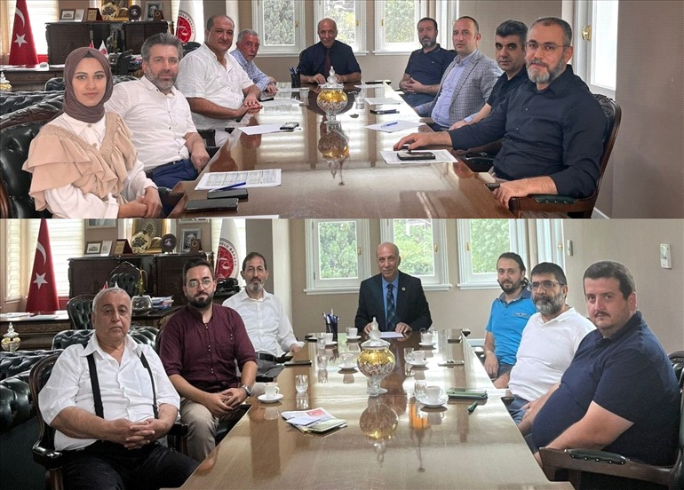 BAŞKANIMIZ ÜYELERİMİZLE BİR ARAYA GELİYOR