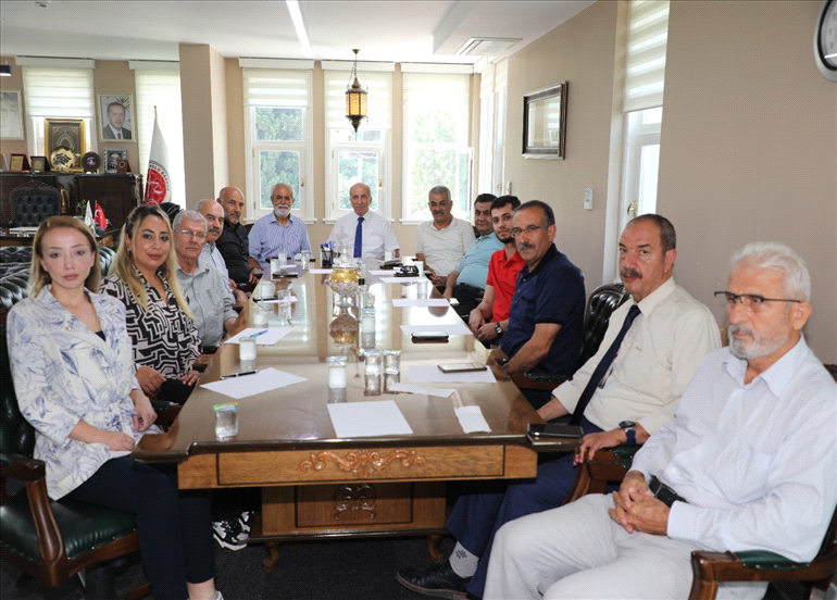 BAŞKANIMIZ AV. YASİN ŞAMLI ÜYELERİMİZLE BİR ARAYA GELDİ