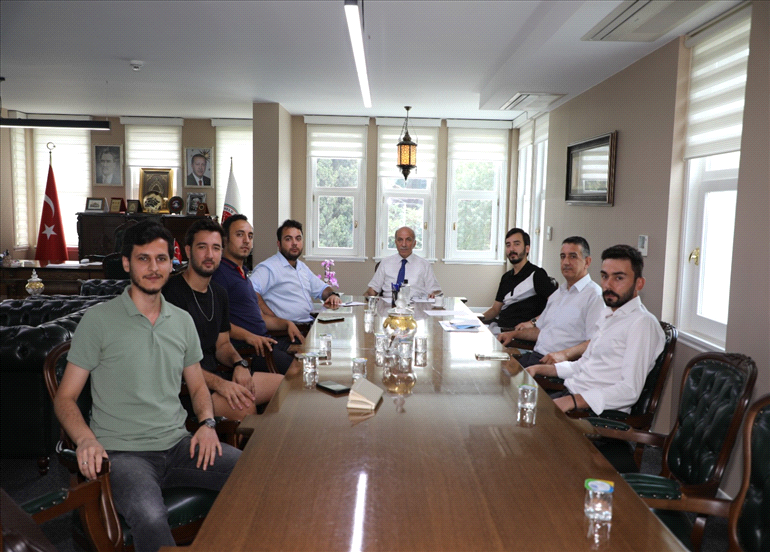 BAŞKANIMIZ AV. YASİN ŞAMLI ÜYELERİMİZLE BİR ARAYA GELDİ