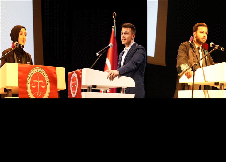 ADLİ YIL AÇILIŞ ETKİNLİĞİNDE GENÇ AVUKATLAR VE STAJYER AVUKATLAR