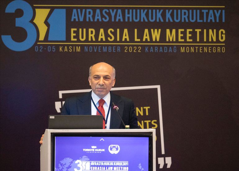 3.Avrasya Hukuk Kurultayını Karadağ