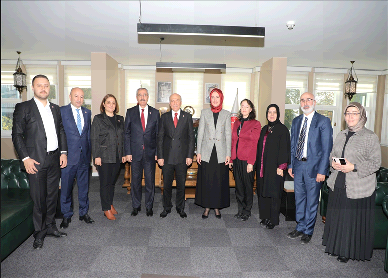 KADEM YÖNETİM KURULU BAŞKANI SALİHA OKUR GÜMRÜKÇÜOĞLU VE YÖNETİM ZİYARETİ 