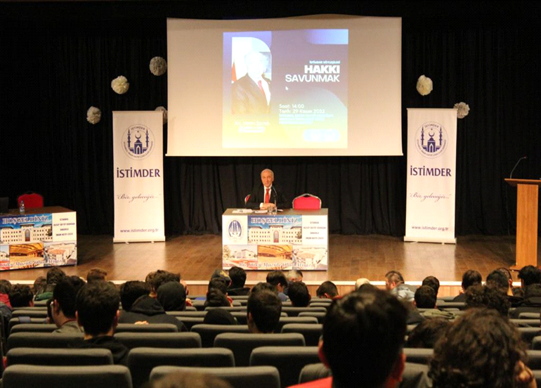 BARO BAŞKANIMIZ LİSELİ GENÇLERLE BULUŞTU