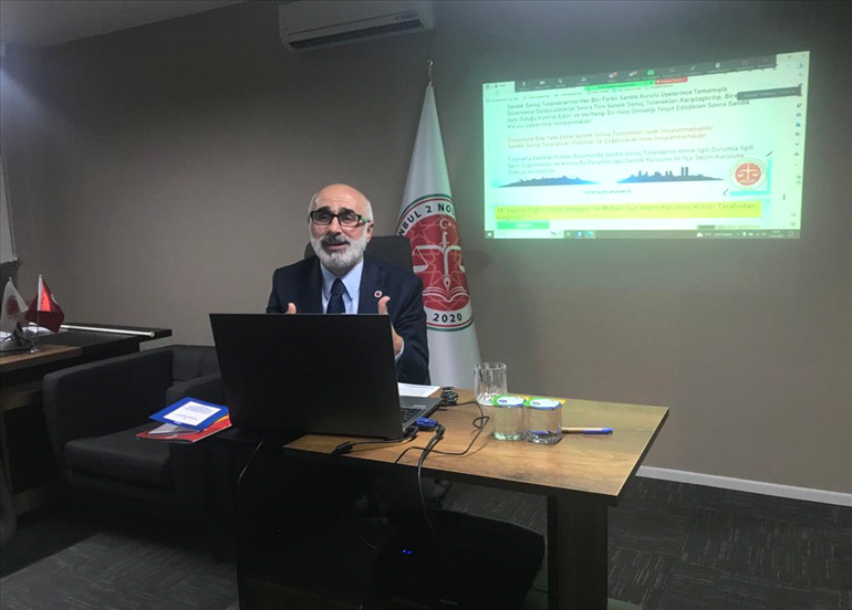 WEB ÜZERİNDEN SEÇİM EĞİTİMİ VE BİLGİLENDİRME TOPLANTISI