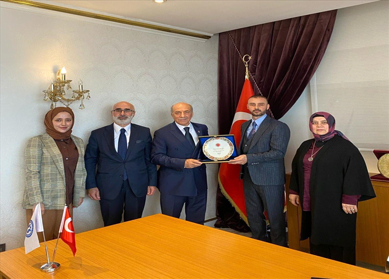 REKTÖR PROF. DR. ÖĞÜT’E ZİYARET