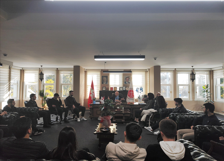 FATİH SULTAN MEHMET ÜNİVERSİTESİ HUKUK FAKÜLTESİ ÖĞRENCİLERİNDEN ZİYARET