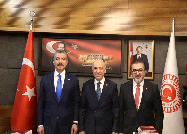 ADALET KOMİSYONU BAŞKANINA ZİYARET