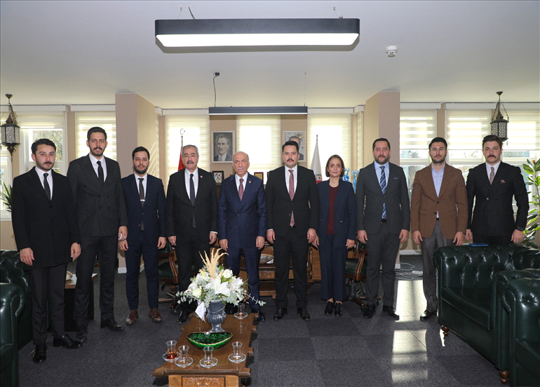 ÜLKÜ OCAKLARI İSTANBUL İL BAŞKANLIĞINDAN BAROMUZA ZİYARET