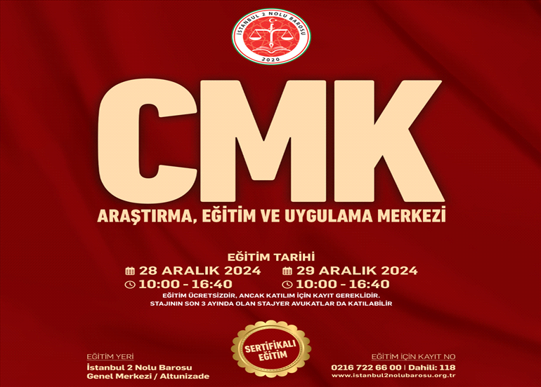 YILIN SON CMK EĞİTİMİ