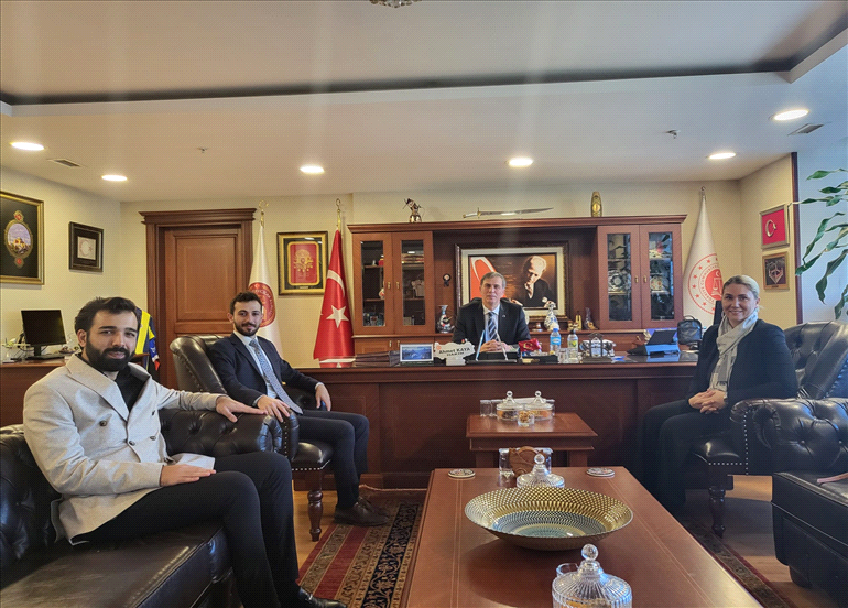 İSTANBUL ANADOLU ADALET KOMİSYONU BAŞKANI İLE GÖRÜŞME YAPTIK