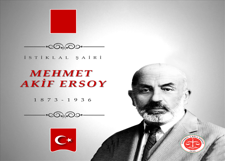 MİLLİ ŞAİRİMİZİ SAYGIYLA ANIYORUZ