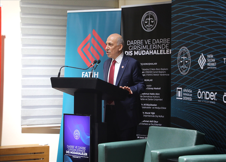 DARBE VE DARBE GİRİŞİMLERİNDE DIŞ MÜDAHALELER PROGRAMIMIZ GERÇEKLEŞTİ