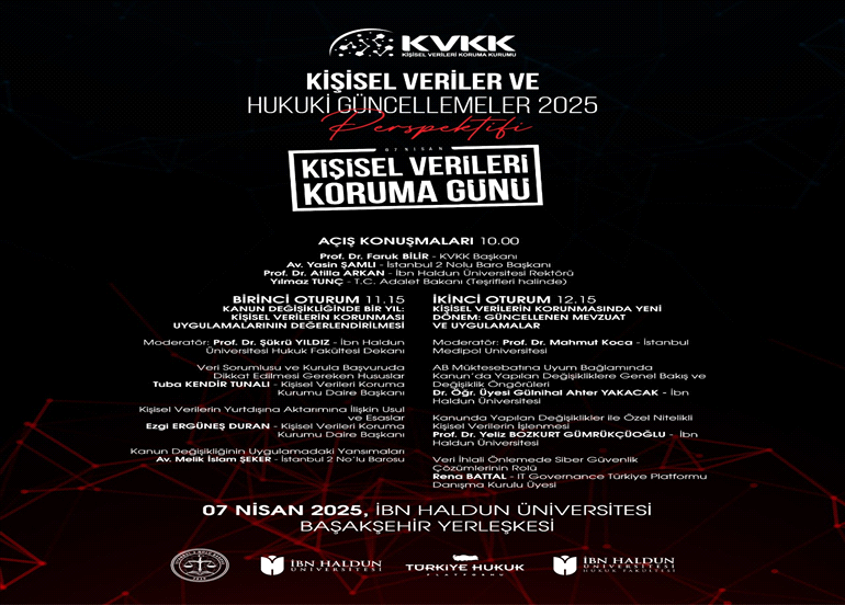 KİŞİSEL VERİLERİ KORUMA GÜNÜ PROGRAMI