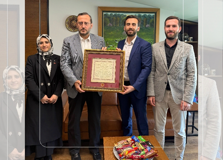 YILDIZ HOLDİNG YÖNETİM KURULU ÜYESİ İBRAHİM TAŞKIN’A ZİYARET 