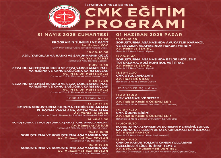 CMK EĞİTİMİ 