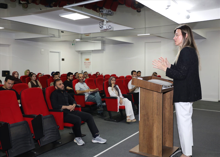 STAJ EĞİTİM MERKEZİNİN DÜZENLEDİĞİ EĞİTİM GERÇEKLEŞTİRİLDİ