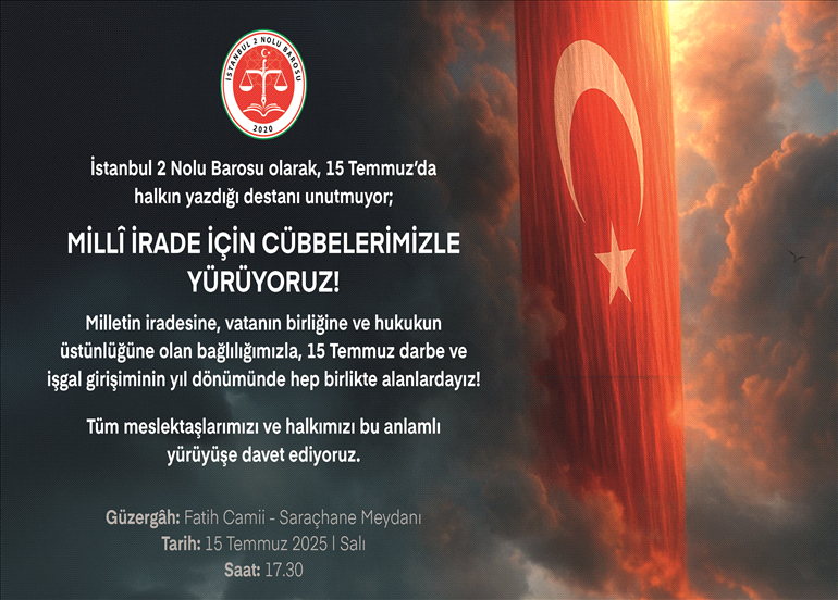 CÜBBELERİMİZLE YÜRÜYORUZ