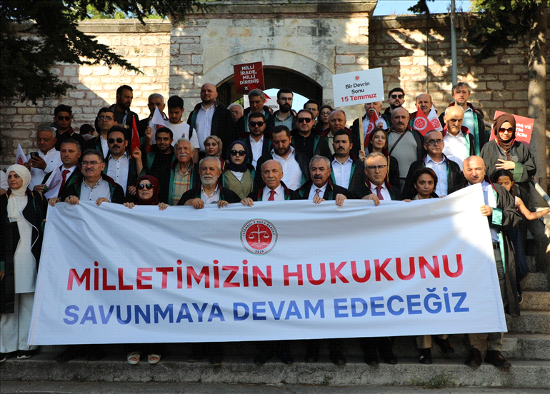 15 TEMMUZ MİİLİ İRADE YÜRÜYÜŞÜ GERÇEKLEŞTİRİLDİ 