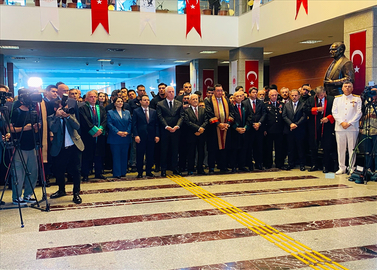 YENİ ADLİ YIL TÖRENLE BAŞLADI