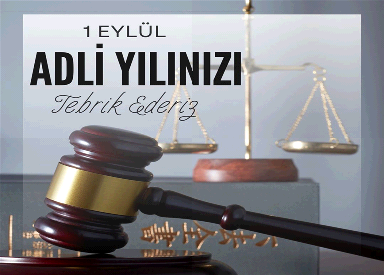 2025-2026 ADLİ YILINIZI TEBRİK EDERİZ