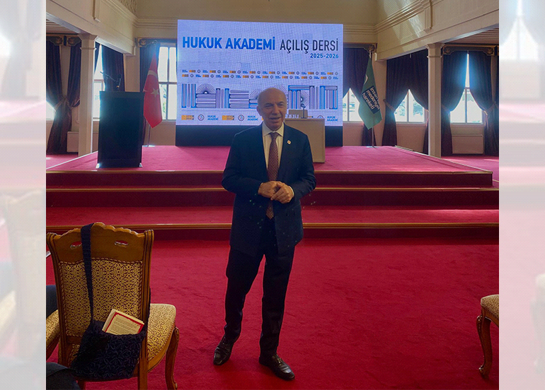 BARO BAŞKANIMIZ HIKUKÇU KİMLİĞİ VE MESLEK AHLAKİ KONULU PROGRAMA KATILDI