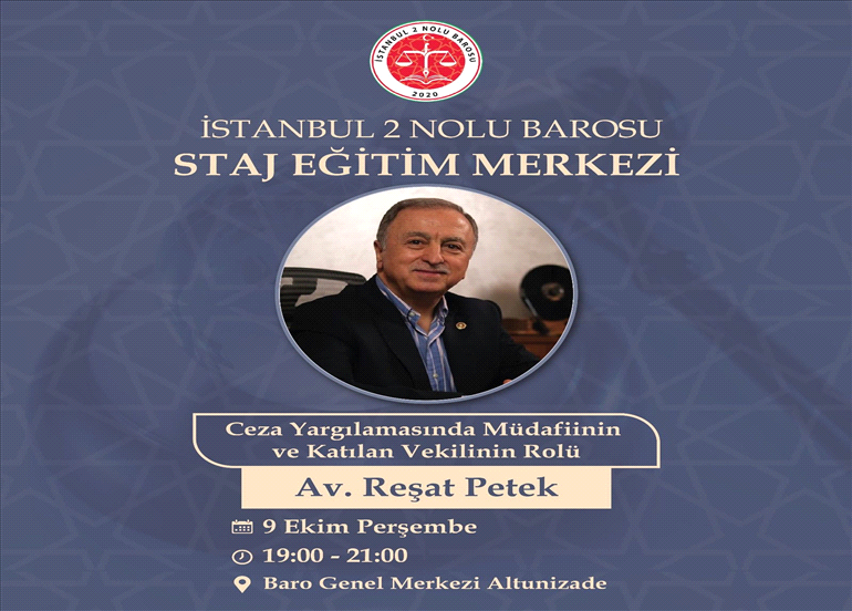 STAJ EĞİTİM MERKEZİNİN DÜZENLEDİĞİ EĞİTİME DAVET 