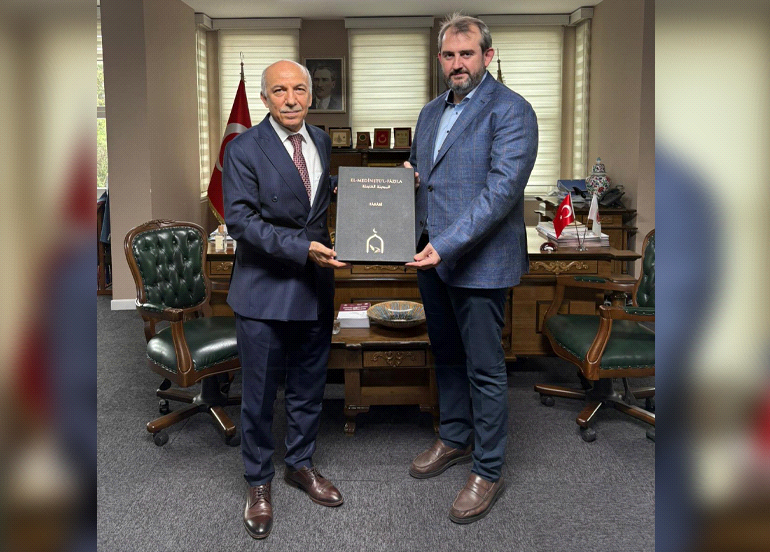 BÜNYAMİN DEMİR’İ AĞIRLADIK