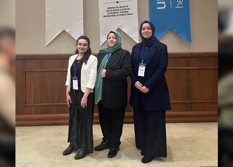 UNICEF’İN DÜZENLEDİĞİ EĞİTİME KATILIM SAĞLADIK 