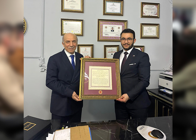 ÜYEMİZ ÖMER ELVEREN’E ZİYARET