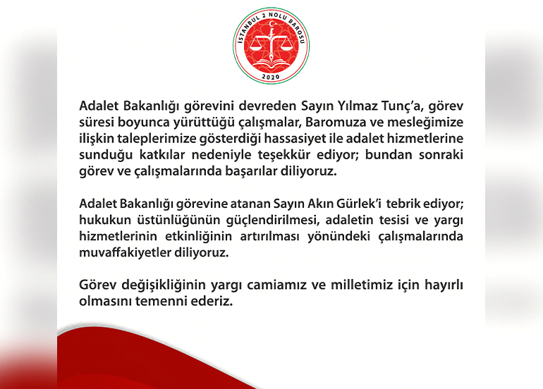 BASINA VE KAMUOYUNA SAYGIYLA DUYURULUR