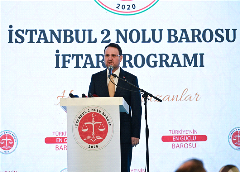 ADALET BAKANIMIZIN TEŞRİFLERİYLE İFTAR PROGRAMIMIZI GERÇEKLEŞTİRDİK