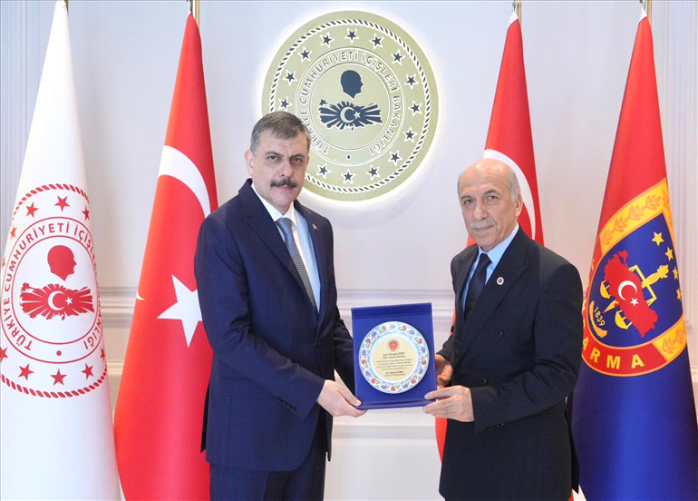 İÇİŞLERİ BAKANIMIZ MUSTAFA ÇİFTÇİ’YE ZİYARET